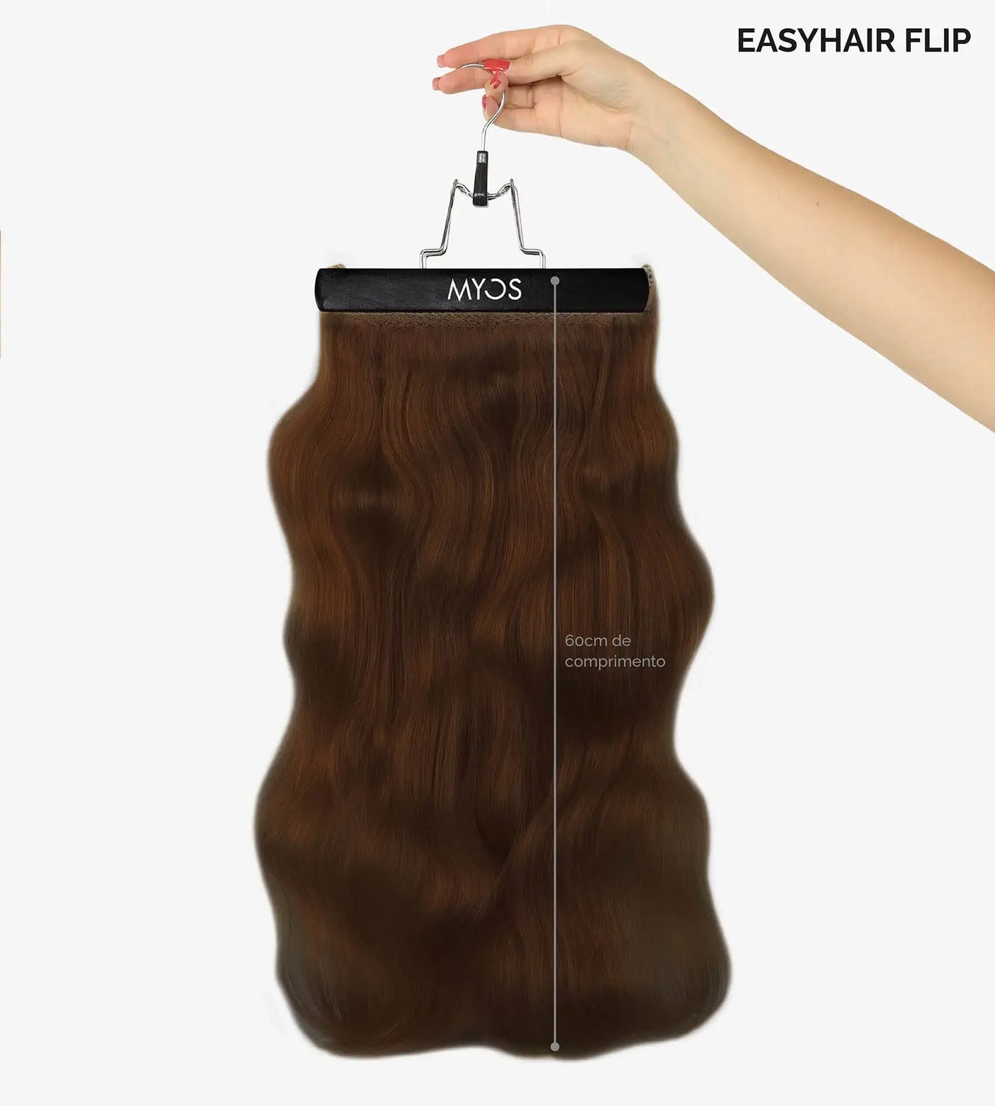 EasyHair Flip 60cm | 90gr (Ponta Grossa)