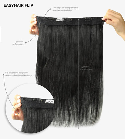 EasyHair Flip 45cm | 70gr (Ponta Fina)